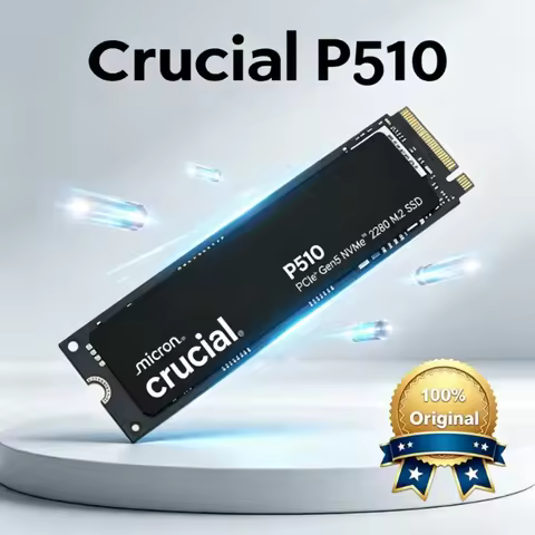 New Generation SSD Crucial P510 1TB M.2 2280 PCIe 5.0 11000MB/s Read 9500MB/s Write Upgraded from P3