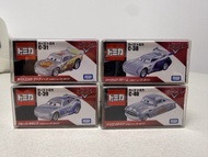 Takara Tomica 迪士尼反斗車王 閃電王麥坤 銀色賽車系列 4架一套
