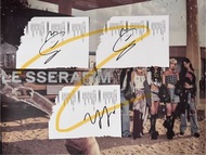 [現貨] LE SSERAFIM HOT 美版親簽明信片