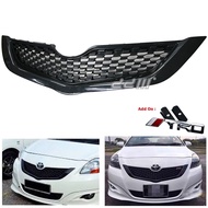 [READY STOCK] Toyota Vios NCP93 Vios Dugong BELTA Front Grille Black 2008-2013 Can Add TRD logo