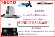 TECNO HOOD AND HOB FOR BUNDLE PACKAGE ( KA 9980 &amp; T 23TGSV ) / FREE EXPRESS DELIVERY