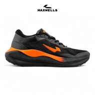 LOGIC x Maxwells - Glacier Men's Running Shoes, Latest Unisex Black Orange