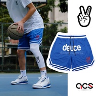Deuce Brand Vibe Shorts Dodger White Blue Drawstring Loose Retro Basketball Pants [ACS]