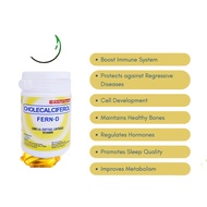 2023▣Original Fern D 120 Soft gel Immune Booster Supplement Promotes Fertility Regulates Hormones fo