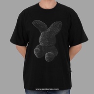 ADLV Fuzzy Rabbit Black Tee ( Authentic) - 1