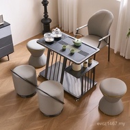 Cheke Small Apartment Tea Kung Fu Table Household Combination Living Room Tea Small Coffee Table Tab