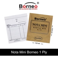 NCR MINI NOTE 1PLY BORNEO/PCS