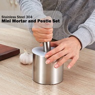 Stainless Steel Mini Mortar and Pestle Set