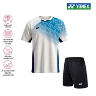 Professional Cool Badminton Clothing for Men and Women, Elastic, Standard Sports Form YN956