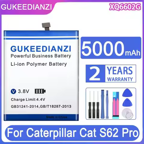 5000mAh Mobile Phone Battery High-Capacity APP00317 S62pro For Caterpillar Cat S62 Pro