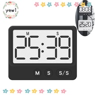 YEWW Magnetic Timer, Mute Function Large Screen Digital Timer, Digital Display LCD Display Magnetic 