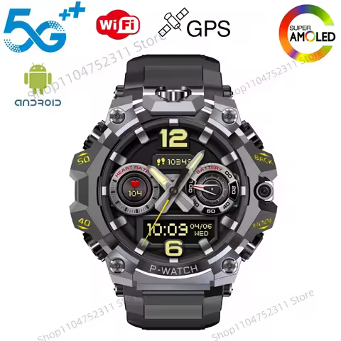 Q668 5g Full Netcom Smartwatch 1.508 inch Amoled HD Screen inset 4g/5g Sim Card GPS WIFI IP68 Waterp