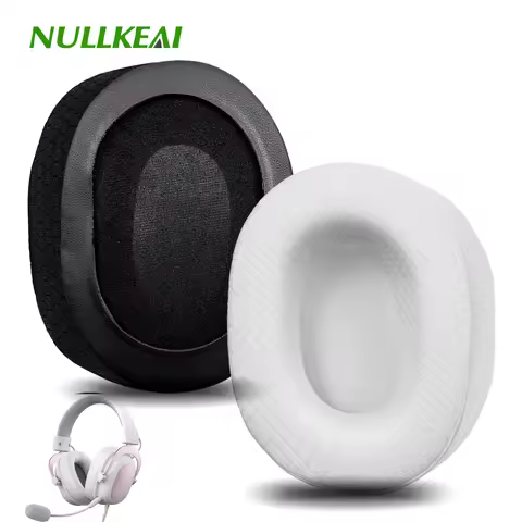 Ear Pad Redragon Cushion for Nullkeai Replacement Ear Cushion for Redragon H510 Zeus H520 H710 Headp
