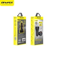 AWEI - G76 C-822 MINI PD 20W 汽車充電器 車用手機充電器 車載充電器 電話用 快充 雙輸出 QC3.0 A + Type C PD+QC 20W 12-24V 3.0A 智