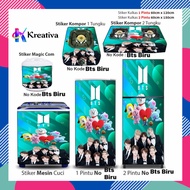 MESIN BTS Army Refrigerator Stickers, Magic Com Washing Machine Stove Stickers, BTS Army Stickers