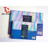 XO Fabriano 300gsm A4 sketchbook - Spring notebook