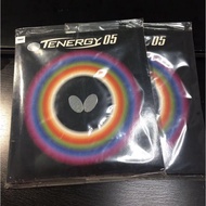 table tennis rubber Butterfly TENERGY 05 black/red