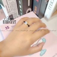 Round Love Ring || White Round Love Rope Ring || Love Model Ring