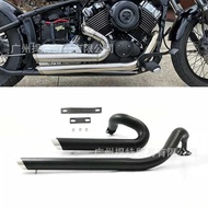 Suitable for Yamaha King XVS650 XVS400 DS650 Modified VH Exhaust Pipe with Silencer