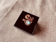 #230150 wire wrapping 拉長石 銅線 繞線 介指