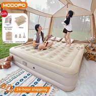 【Free Pillow】MODOFO Tilam Angin Auto Pump Outdoor Camping Air Bed Single/Double/King Tilam Inflatabl