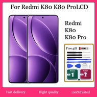 AMOLED For Redmi K80 K80 Pro K80 Ultra LCD Display Touch Screen Replacement