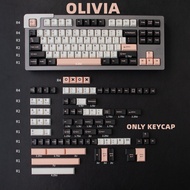 GMK Olivia 173 Keys DOUBLE SHOT Cherry Profile Keycap For Mechanical Gaming Keyboard