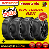 185/55 R16 83V  ยางรถยนต์ ยี่ห้อ DEESTONE รุ่นใหม่ล่าสุด VIVA TOURER R211 จำนวน 4 เส้นยางปี2026