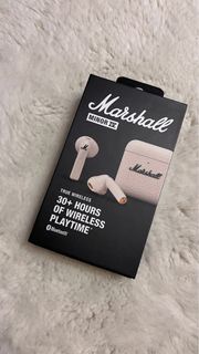 全新Marshall Minor IV Earphones白色