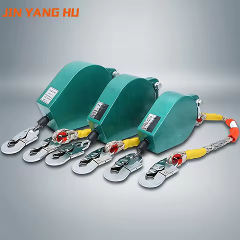 Self Retracting Lifeline 661lbs Fall Arrester Fall Protection Retractable Lanyard Safety Device for