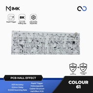 IMK Color61 8K HE PCB Hall Effect 60% Gaming Keyboard Rapid Trigger SOCD RDT