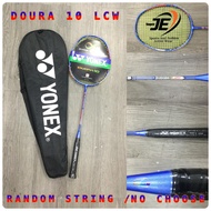 Duora 10 LCW 5U G5 81grams/30lbs Yonex Single Badminton Racket Full Carbon Good For Smashing