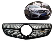 W207 modified diamond grille for Mercedes-Benz E class coupe upgrade grille E200 E260 E300 2014 2015