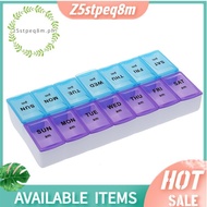 Seven Day AM & PM Pill and Tablet Storage Box with 14 compartments