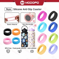MODOFO Anti-Slip Silicone Coaster 9cm Suitable for 1000ml Printed Flower Tumbler Thermos Bottle Coas