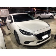 【FB搜尋桃園阿承】馬自達 超人氣MAZDA3 2017年 2.0 白色 二手車 中古車