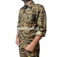 KEMEJA PRAMUKA DIGITAL BAJU PRAMUKA LORENG KEMEJA PRAMUKA TACTICAL LENGAN PANJANG BAJU LAPANGAN OUTD