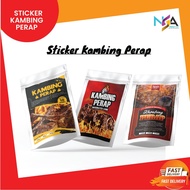 STICKER KAMBING GRILL, LAMB CHOP, IKAN BAKAR,  LAMB GRILL, MARINATE LAMB, FROZEN LAMB CHOP, KAMBING 