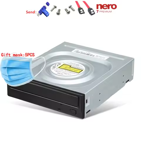 Using Pioneer desktop computer DVR-S21WBK black DVD recorder SATA built-in recorder DVD RW x24 CD-RO