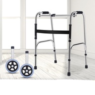 Adult Walker With Wheels Folding Elderly Walker for Elderly Handicapped Walker