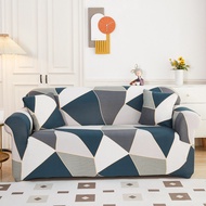 Printing Series Sofa Cover 3 Seater Four Seasons Universal Full Cover Anti-dust Fabric Machine Wash 