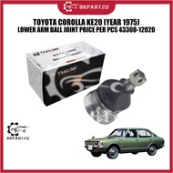 TOYOTA COROLLA KE20 (YEAR 1975) LOWER ARM BALL JOINT PRICE PER PCS 43308-12020