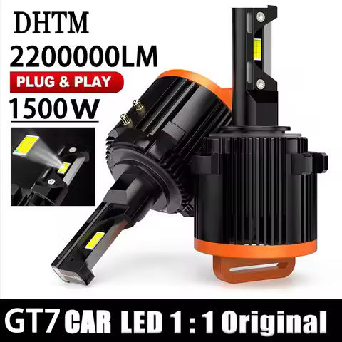 H15 GT7 LED Bulb Canbus Fog Lights CSP Golf Car Headlight High Beam DRL Day Driving Running Light 15