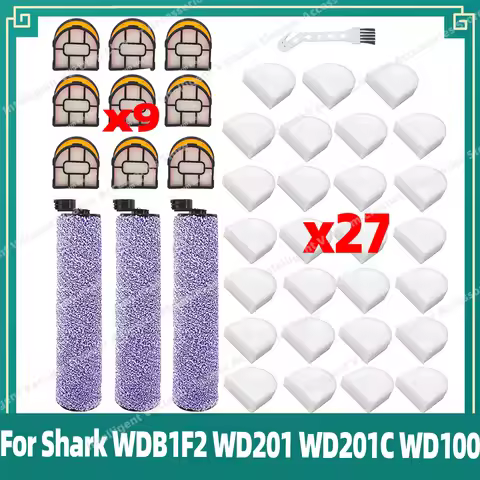 Accessories Fit for Shark WDB1F2 WD201 WD201C WD100 AW201 WD2131S For HydroVac XL 3-in-1 Vacuum Spar