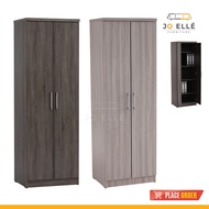 Jo ELLE - Moher 2 Door Wardrobe with Shelf / Storage Cabinet / Cloth Cabinet [Free Shipping to West Malaysia]