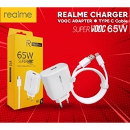 TC ADAPTER REALME 65W SUPERVOOC FAST CHARGER ORIGINAL 65W Charger Type C Charger