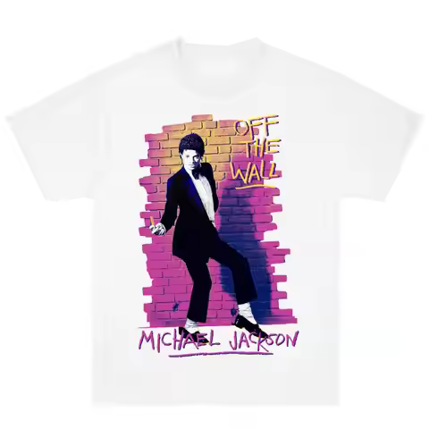 Michael Jackson Michael Jackson American Vintage Trend Oversize Men's Women's Tshirts Children's Adu
