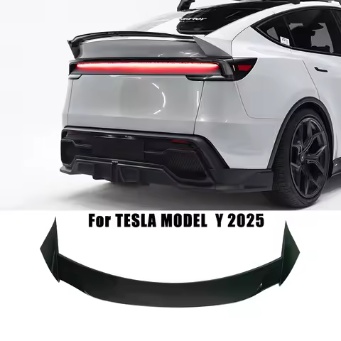 Rear Spoiler For Tesla Model Y Juniper 2025 Yofer Style ABS Material Tail Wing Trunk Spoiler Exterio