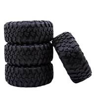 RC 120MM 1.9" Rubber Rocks Tires For 1:10 RC Rock Crawler Axial SCX10 Canyon Trail Trax TRX4 TRX6 81