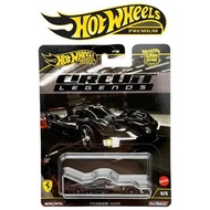 Hot Wheels Chase Ferrari 499P Circuit Legends Black Black Bandit Mantap Rare Smooth Free Protector